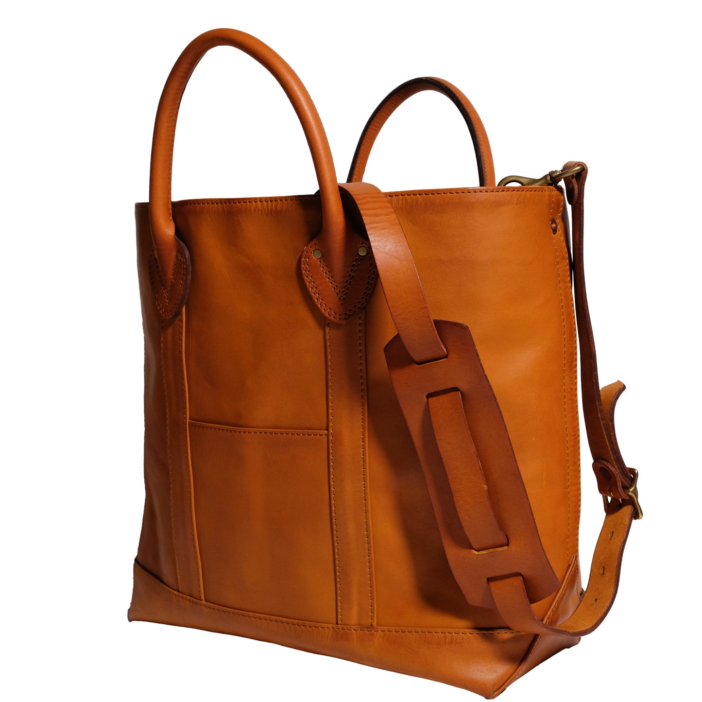 VASCO_LEATHER BOAT TOTE BAG