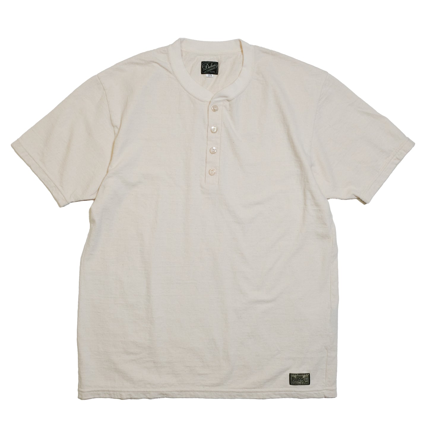 DALEE'S＆CO_Spinner_WORKER HENLEY NECK_NATURAL