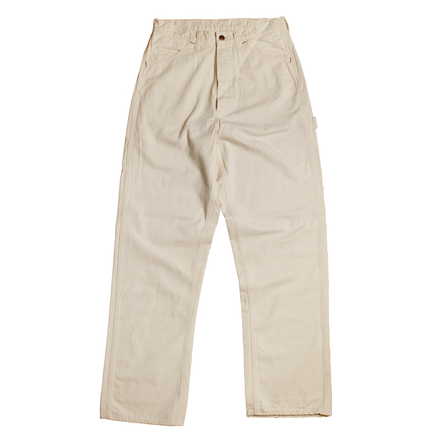 WORKERS_CAT DAY Painter Pants_10 oz White Denim