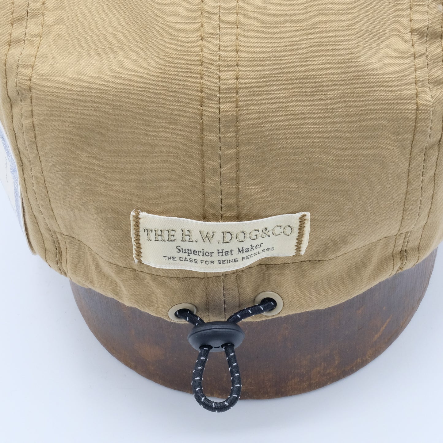 THE H.W.DOG＆CO_D-01004_RIP STOP JET CAP_BEIGE