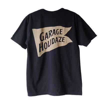 UES_652506_GARAGE HOLIDAZE Tシャツ_ブラック