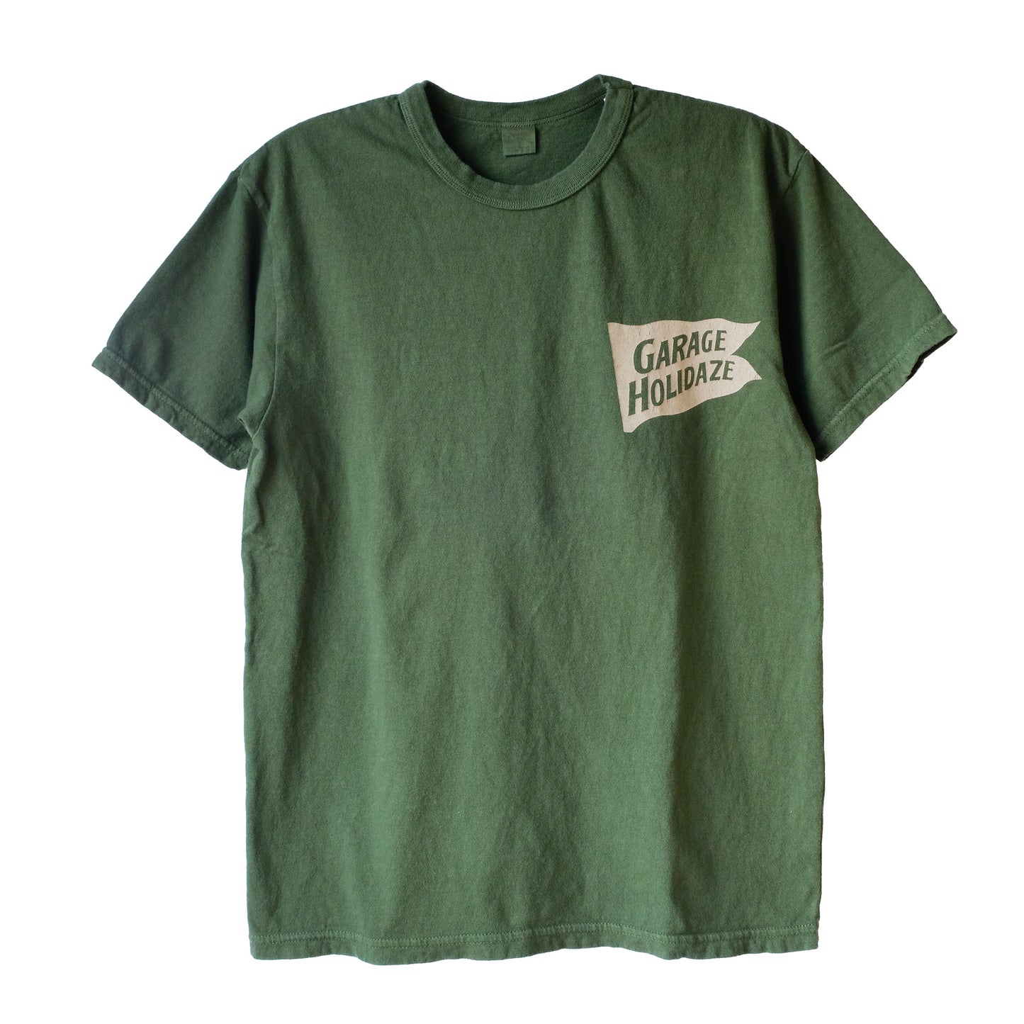 UES_652506_GARAGE HOLIDAZE Tシャツ_グリーン