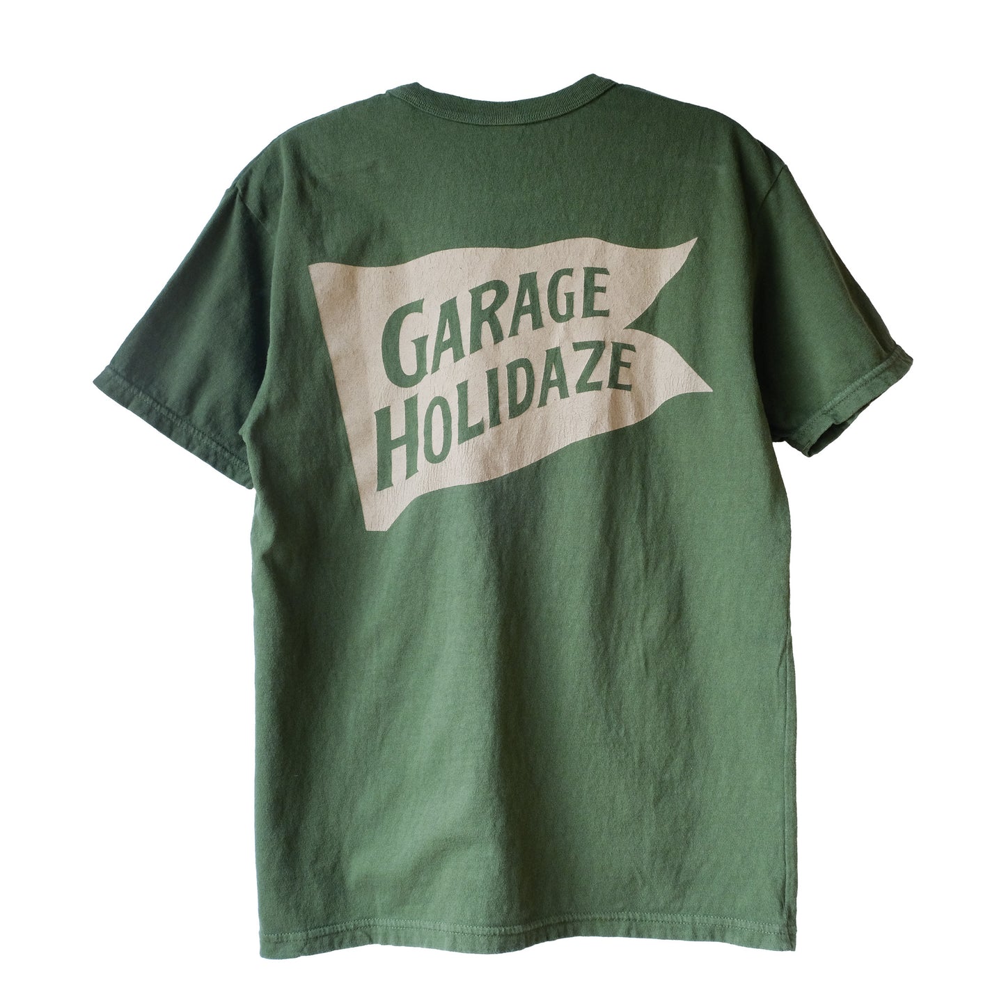 UES_652506_GARAGE HOLIDAZE Tシャツ_グリーン