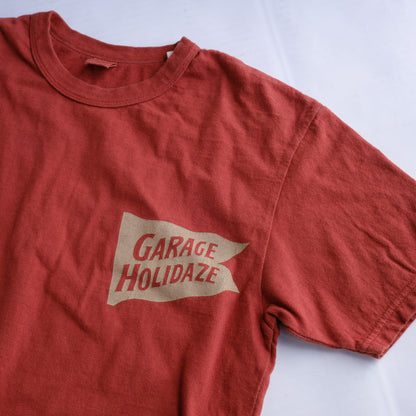 UES_652506_GARAGE HOLIDAZE T-shirt_Red