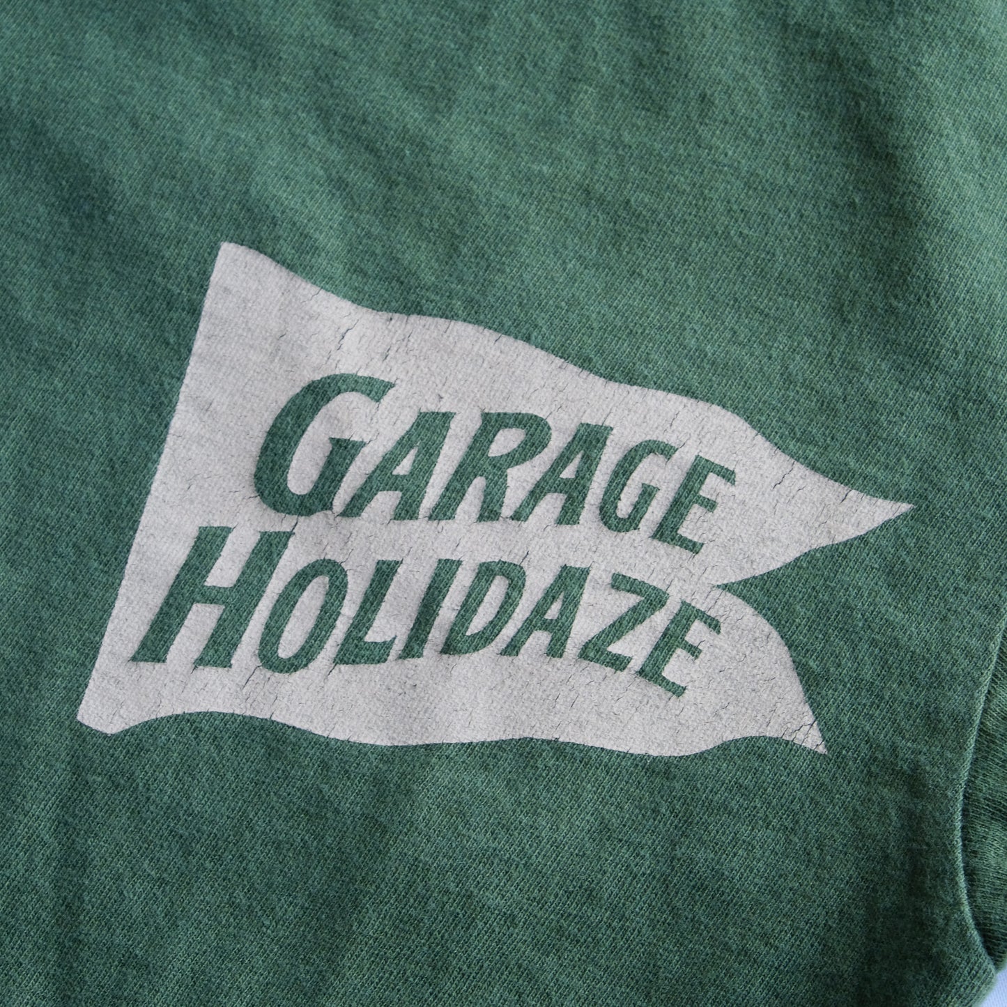 UES_652506_GARAGE HOLIDAZE Tシャツ_グリーン