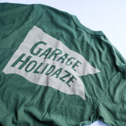 UES_652506_GARAGE HOLIDAZE Tシャツ_グリーン