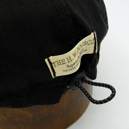 THE H.W.DOG＆CO_D-01004_RIP STOP JET CAP_BLACK