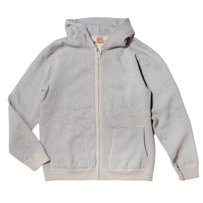 DELUXEWARE_SPZ-00_FULLZIP PARKA PLAIN_杢GRAY.BEIGE