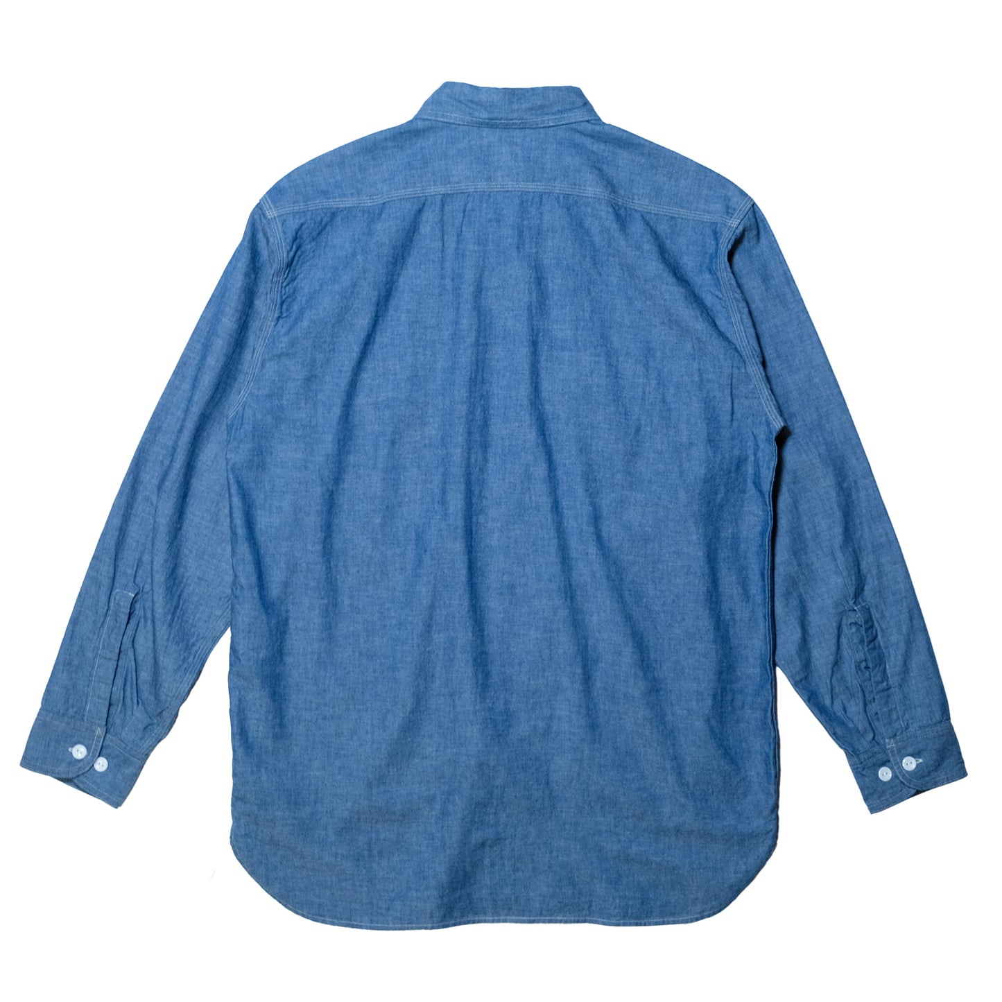 WORKERS_BIG CAT Work Shirt_Blue Chambray