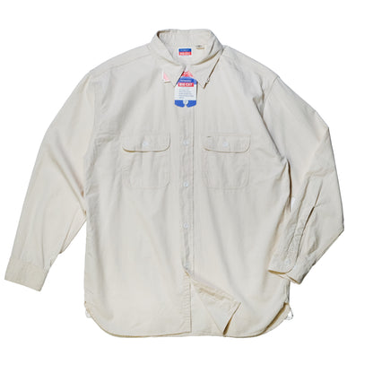 WORKERS_BIG CAT Work Shirt_White Chambray