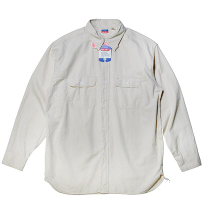 WORKERS_BIG CAT Work Shirt_White Chambray