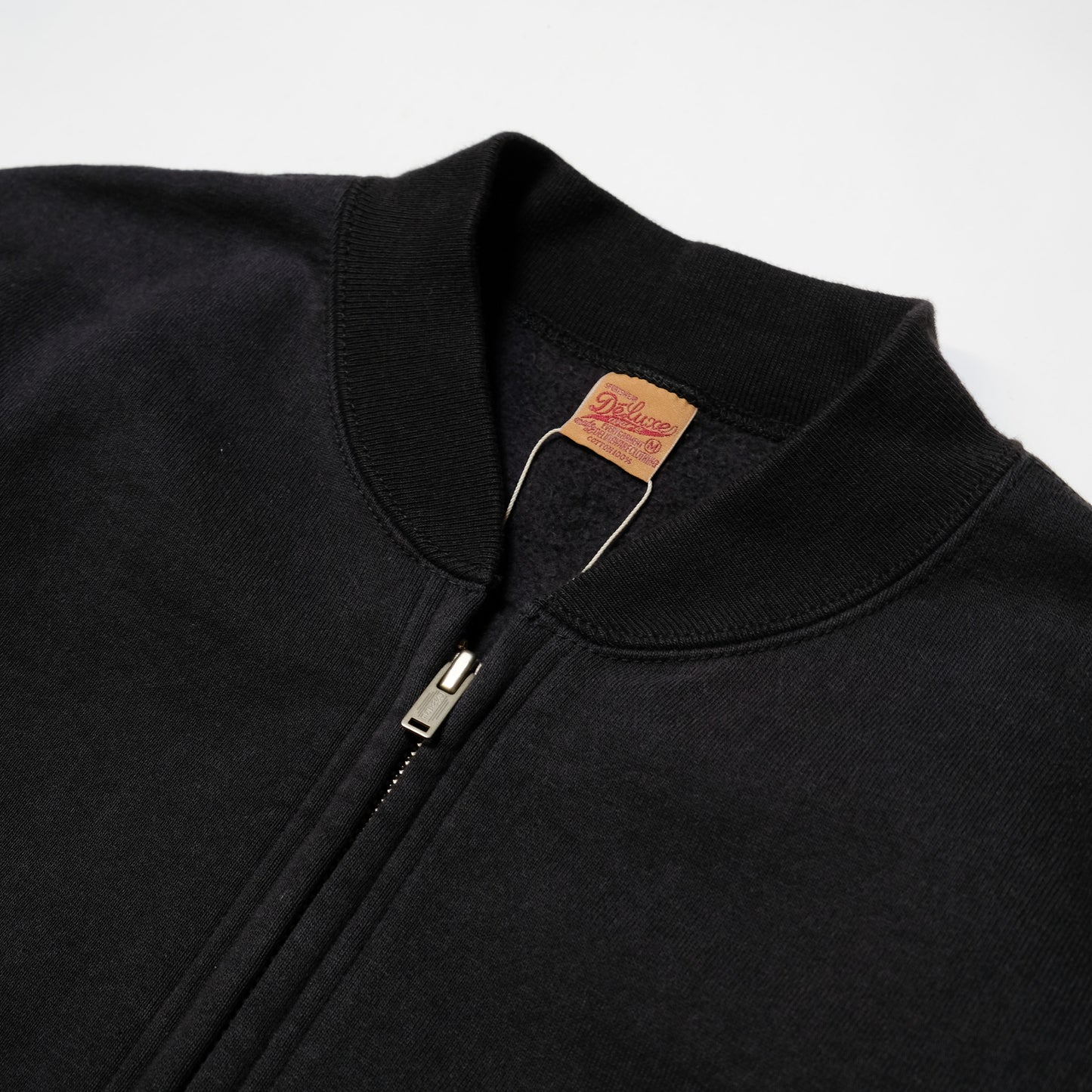 DELUXEWARE_SFZ-00_FULLZIP SWEAT PLAIN_SUMIKURO