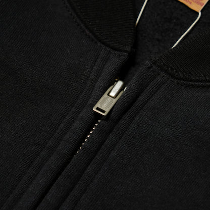 DELUXEWARE_SFZ-00_FULLZIP SWEAT PLAIN_SUMIKURO