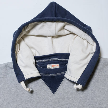 WORKERS_Atozuke Parka_2-Tone (Grey x Fade Navy)