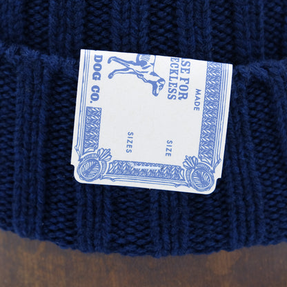 THE HWDOG＆CO_D-01000_RC KNIT CAP_NAVY