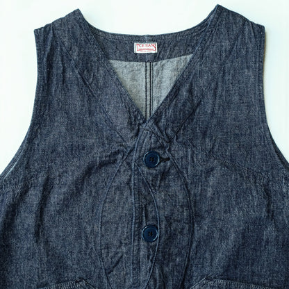 TCB Jeans_Huntsman Vest_Denim