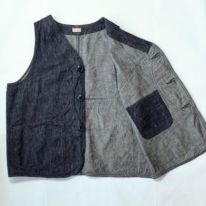 TCB Jeans_Huntsman Vest_Denim