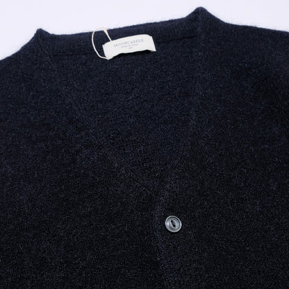 MOON CASTLE_M2203_MOHAIR CARDIGAN_ネイビーブラック