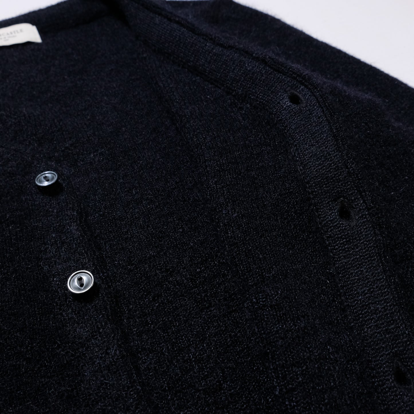 MOON CASTLE_M2203_MOHAIR CARDIGAN_ネイビーブラック