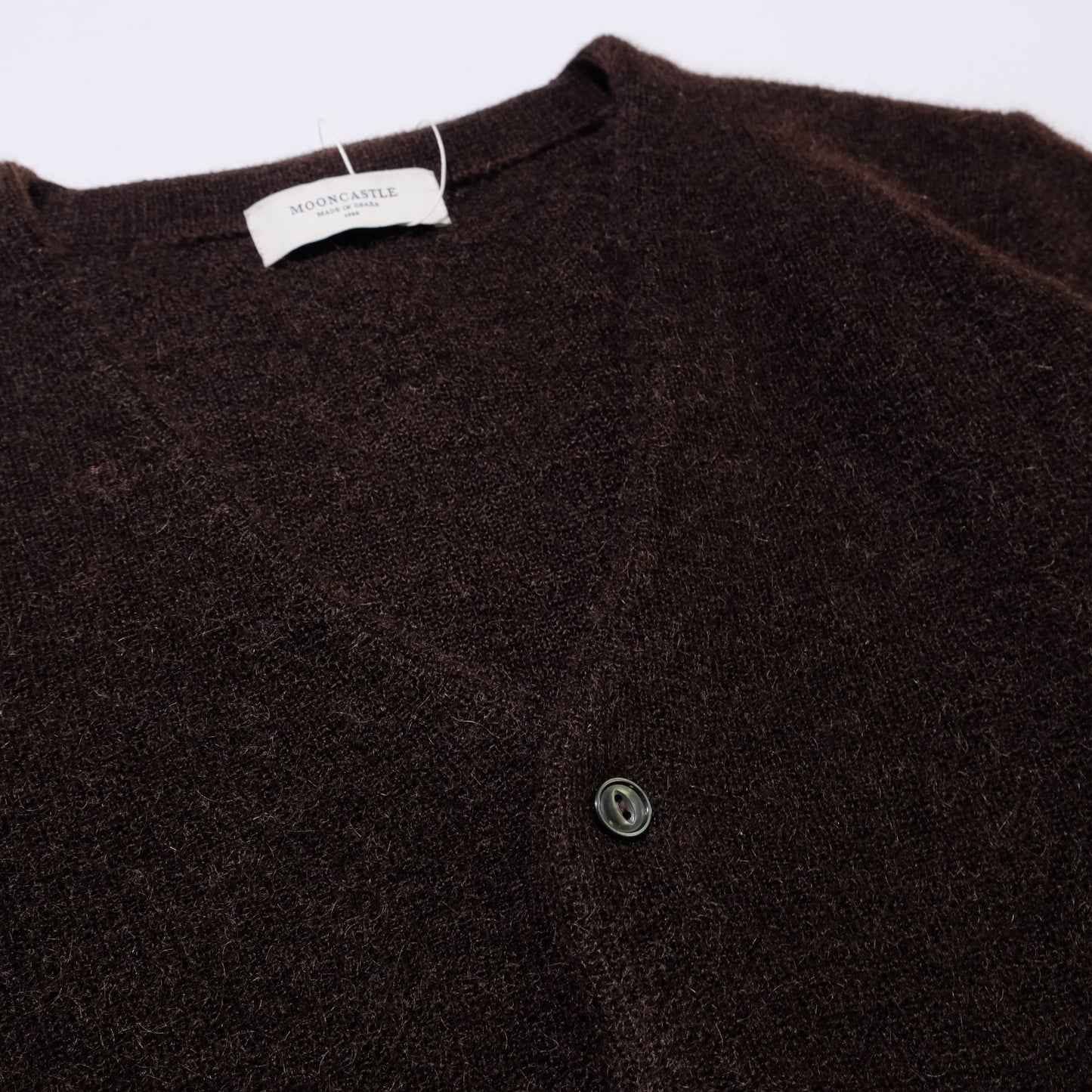 MOON CASTLE_M2203_MOHAIR CARDIGAN_ブラウン