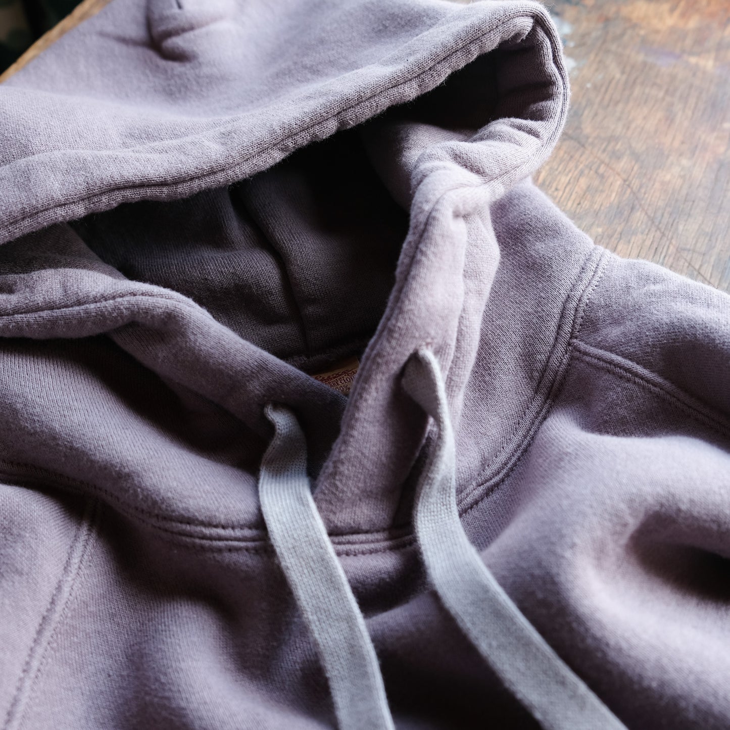 DELUXEWARE_LPL-00_HOODED PARKA PLAIN_IM.PURPLE