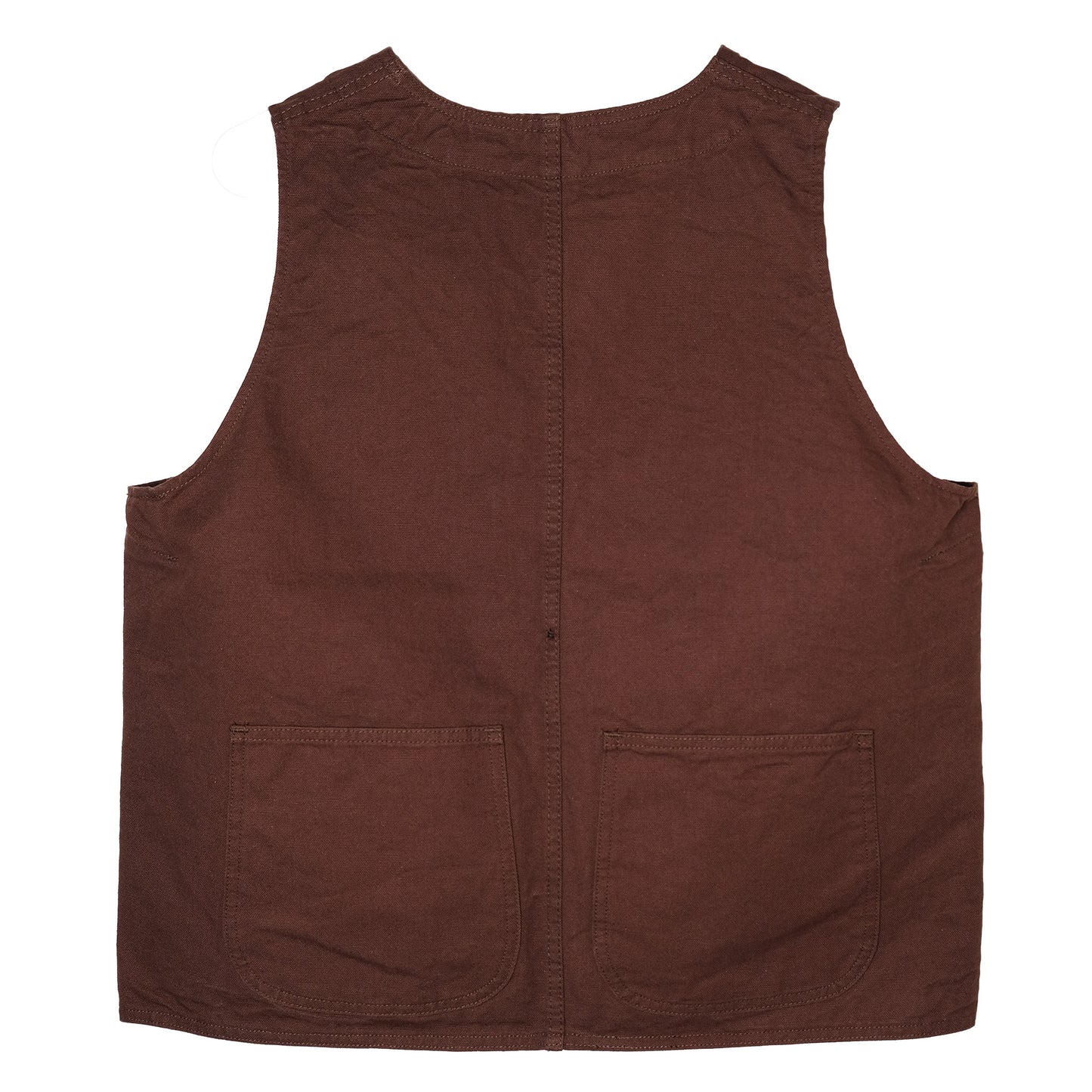 TCB Jeans_Huntsman Vest_Chocolate Duck