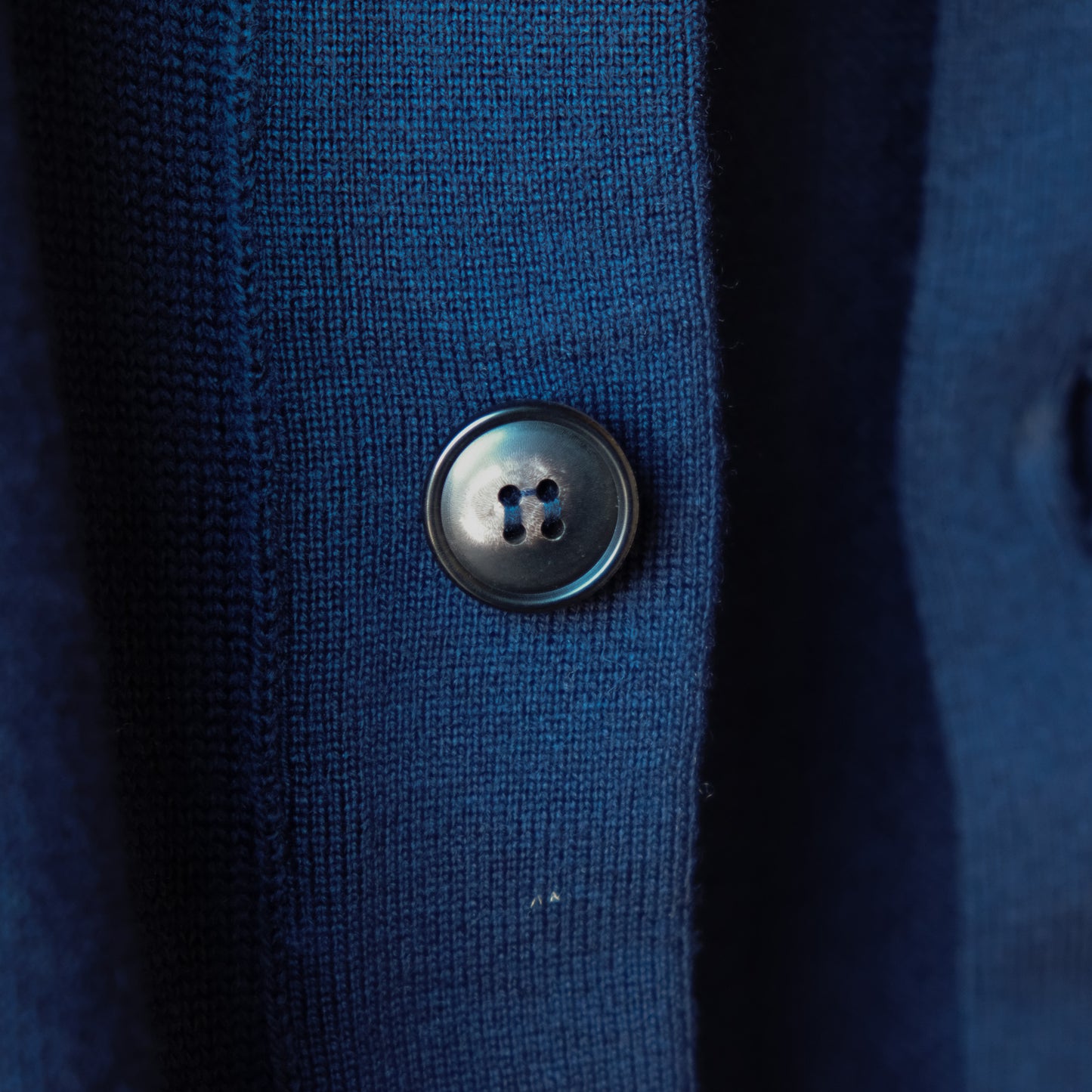 MOON CASTLE_M2306_WOOL STAND COLLAR CARDIGAN_Navy