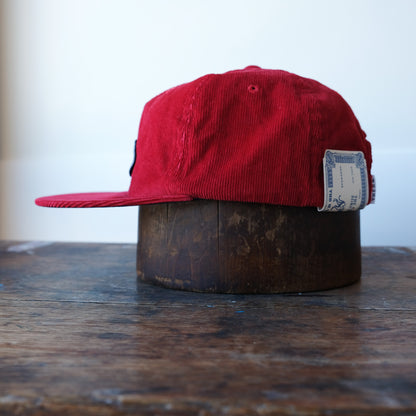 THE H.W.DOG＆CO_D-1002_ CORDUROY WORKERS CAP_RED