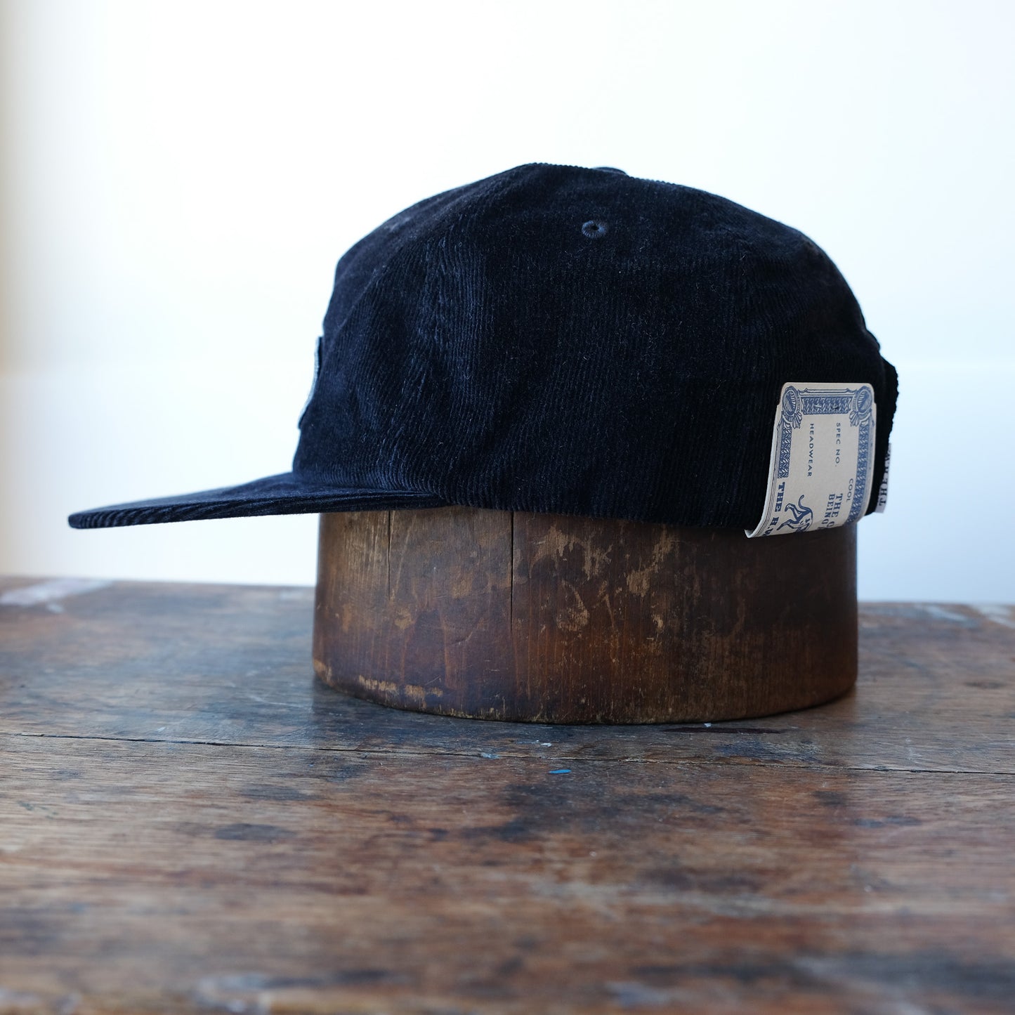 THE H.W.DOG＆CO_D-1002_ CORDUROY WORKERS CAP_BLACK