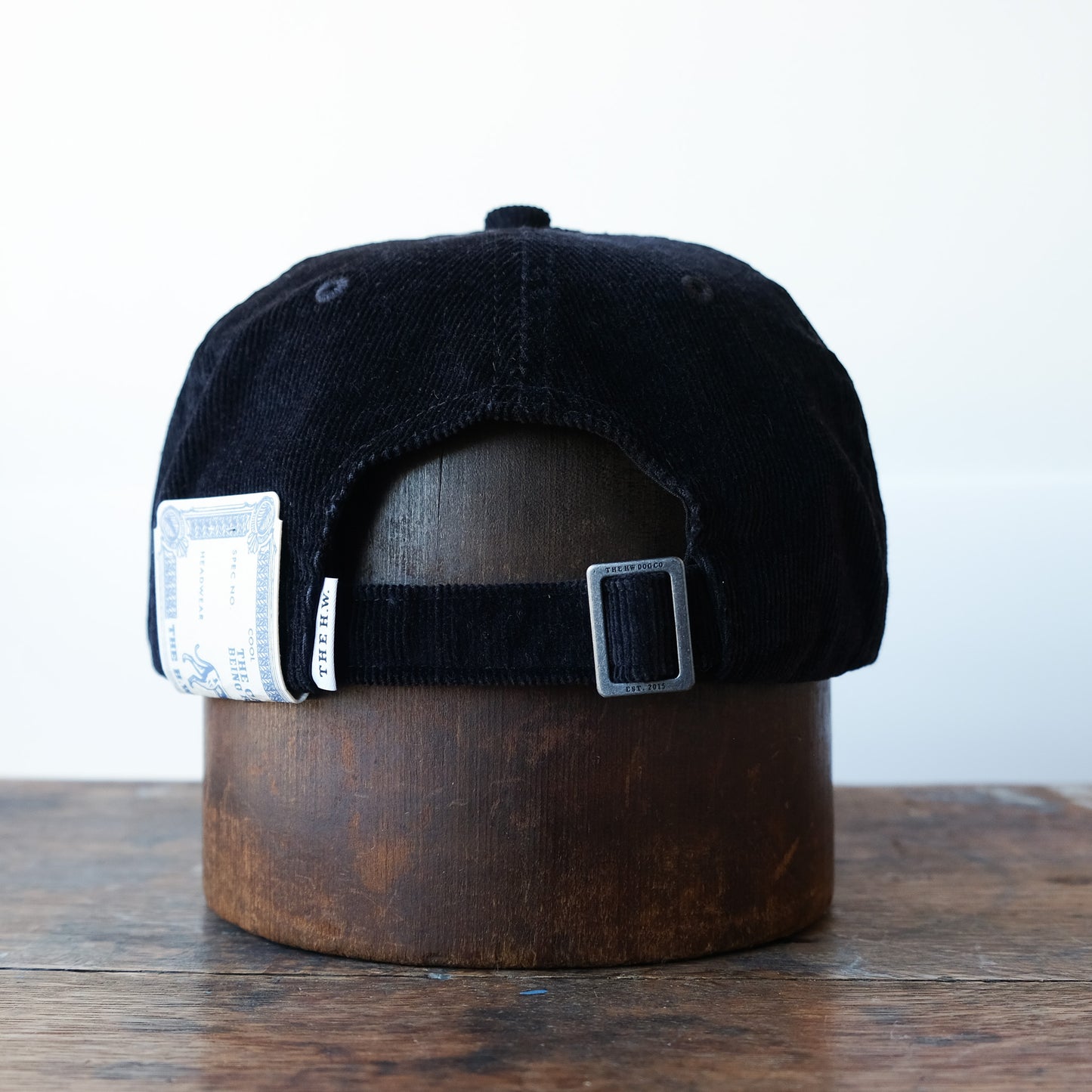 THE H.W.DOG＆CO_D-1002_ CORDUROY WORKERS CAP_BLACK