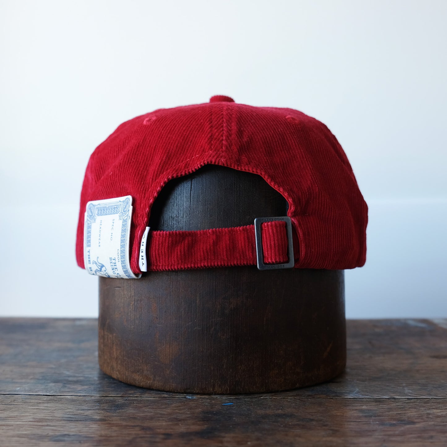 THE H.W.DOG＆CO_D-1002_ CORDUROY WORKERS CAP_RED