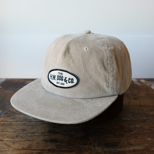 THE H.W.DOG＆CO_D-1002_ CORDUROY WORKERS CAP_BEIGE