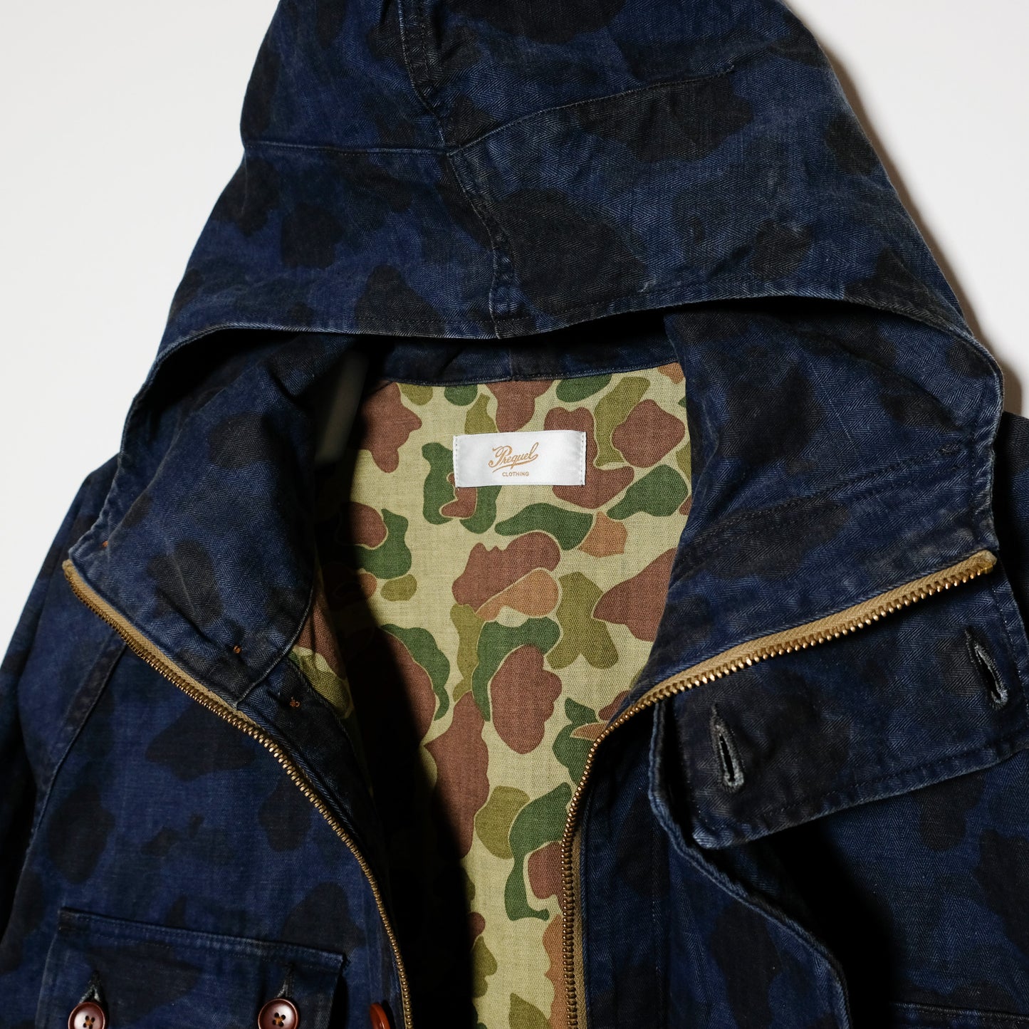 PREQUEL_J0001 Combat Hooded Jacket_コンバットフーデッド ジャケット