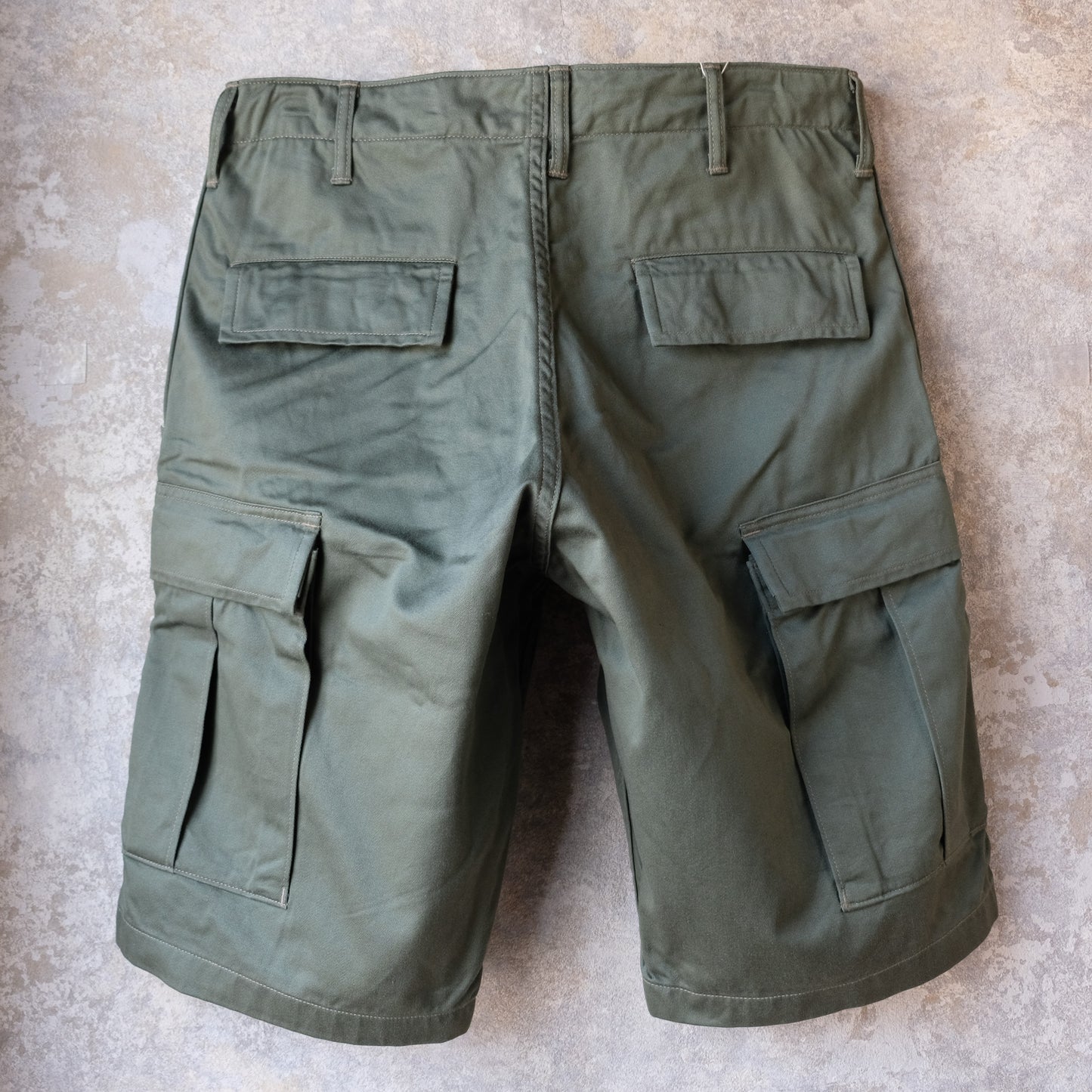 DELUXEWARE_DX100H_ARMY SHORT BOTTOM_OLIVE.DRAB