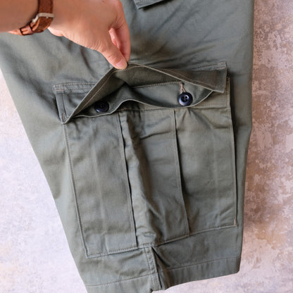 DELUXEWARE_DX100H_ARMY SHORT BOTTOM_OLIVE.DRAB