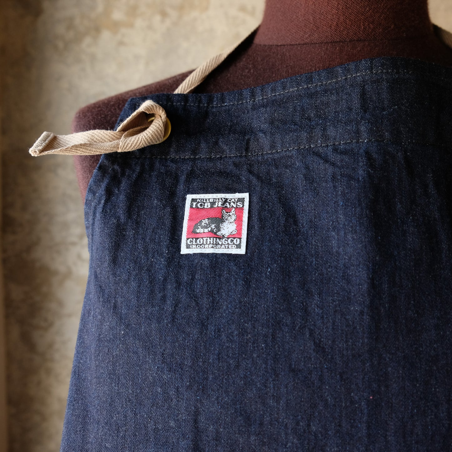 TCB Jeans_WORK APRON_Denim