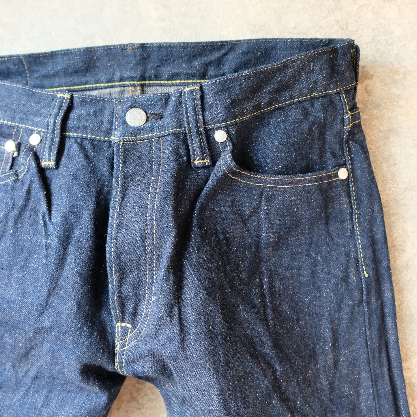 SAMURAI JEANS_S500AX-SAKURA 18oz藍+桜モデル ストレート