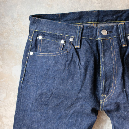 SAMURAI JEANS_S500AX-SAKURA 18oz藍+桜モデル ストレート