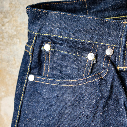 SAMURAI JEANS_S500AX-SAKURA 18oz藍+桜モデル ストレート