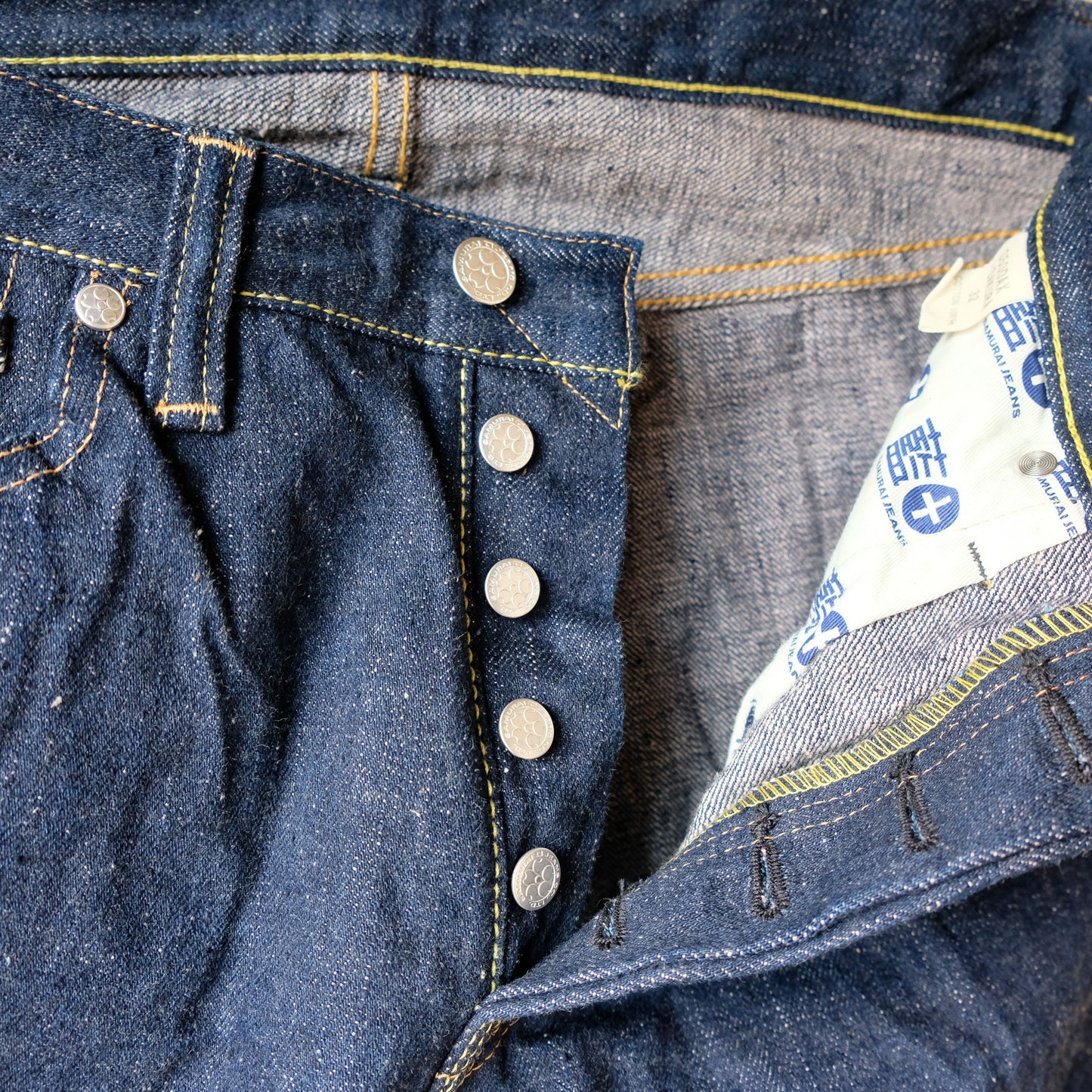 SAMURAI JEANS_S500AX-SAKURA 18oz藍+桜モデル ストレート