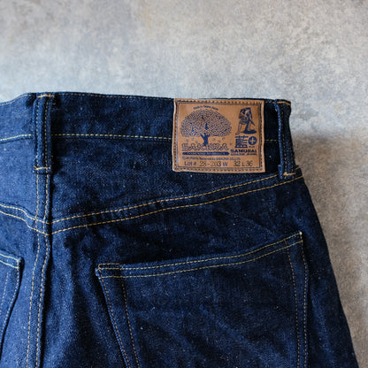 SAMURAI JEANS_S500AX-SAKURA 18oz藍+桜モデル ストレート
