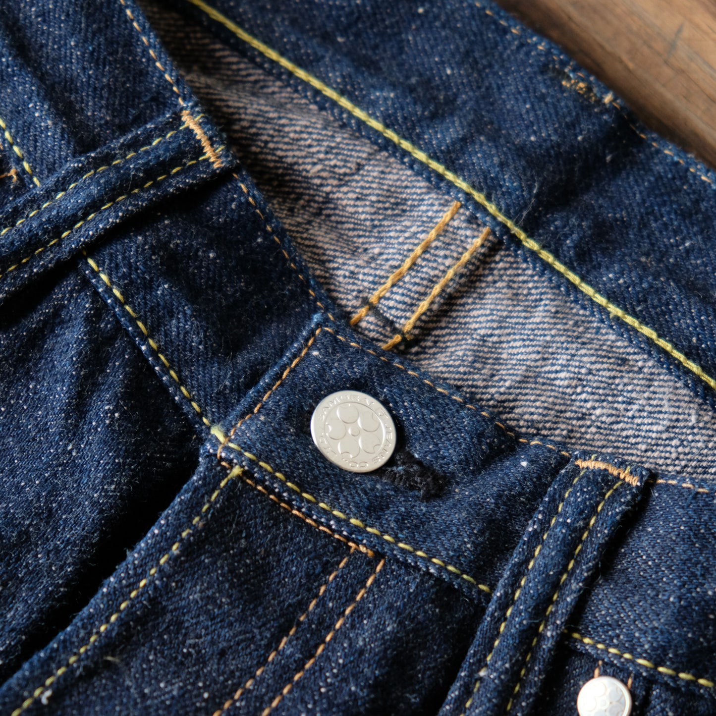 SAMURAI JEANS_S500AX-SAKURA 18oz藍+桜モデル ストレート