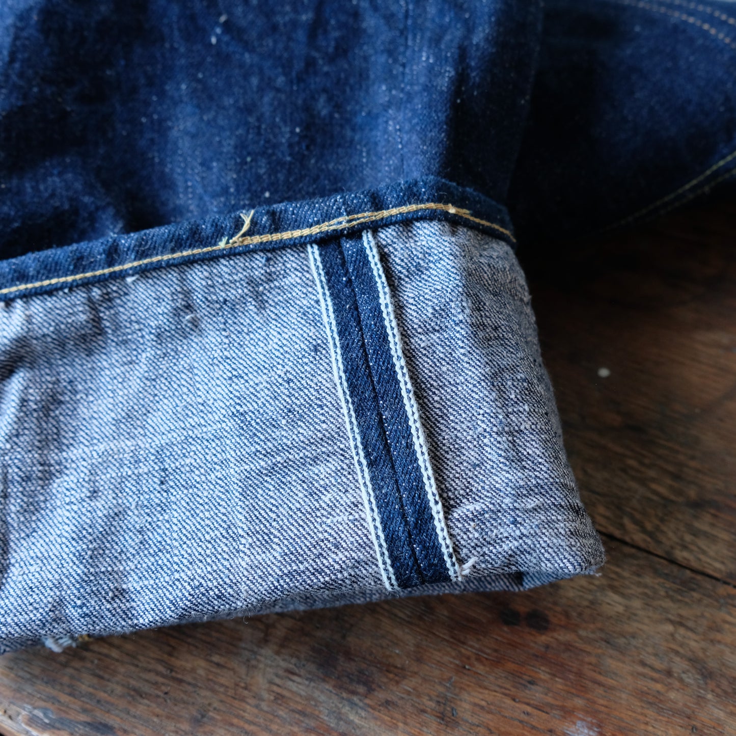 SAMURAI JEANS_S500AX-SAKURA 18oz藍+桜モデル ストレート