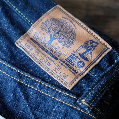 SAMURAI JEANS_S500AX-SAKURA 18oz藍+桜モデル ストレート