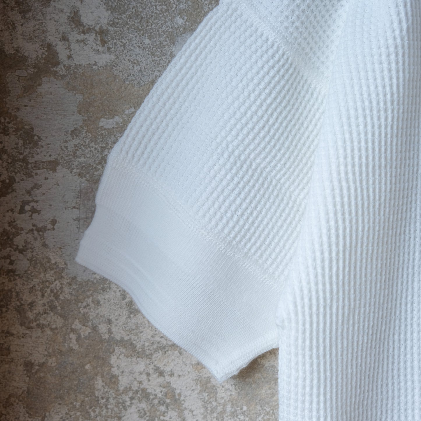 G&F Co._WAFFLE SHIRTS S/S_OFF WHITE