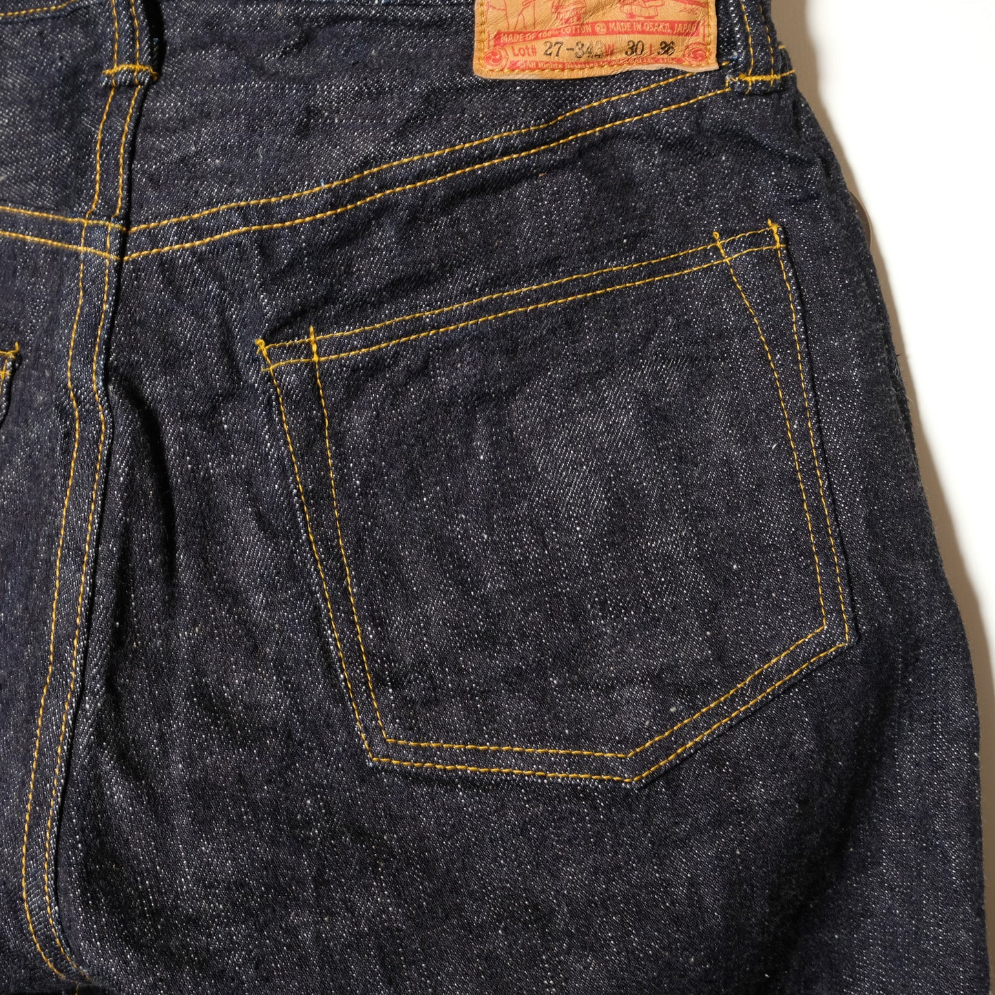 SAMURAIJEANS_S3100VX Zero + War Model Wide Straight