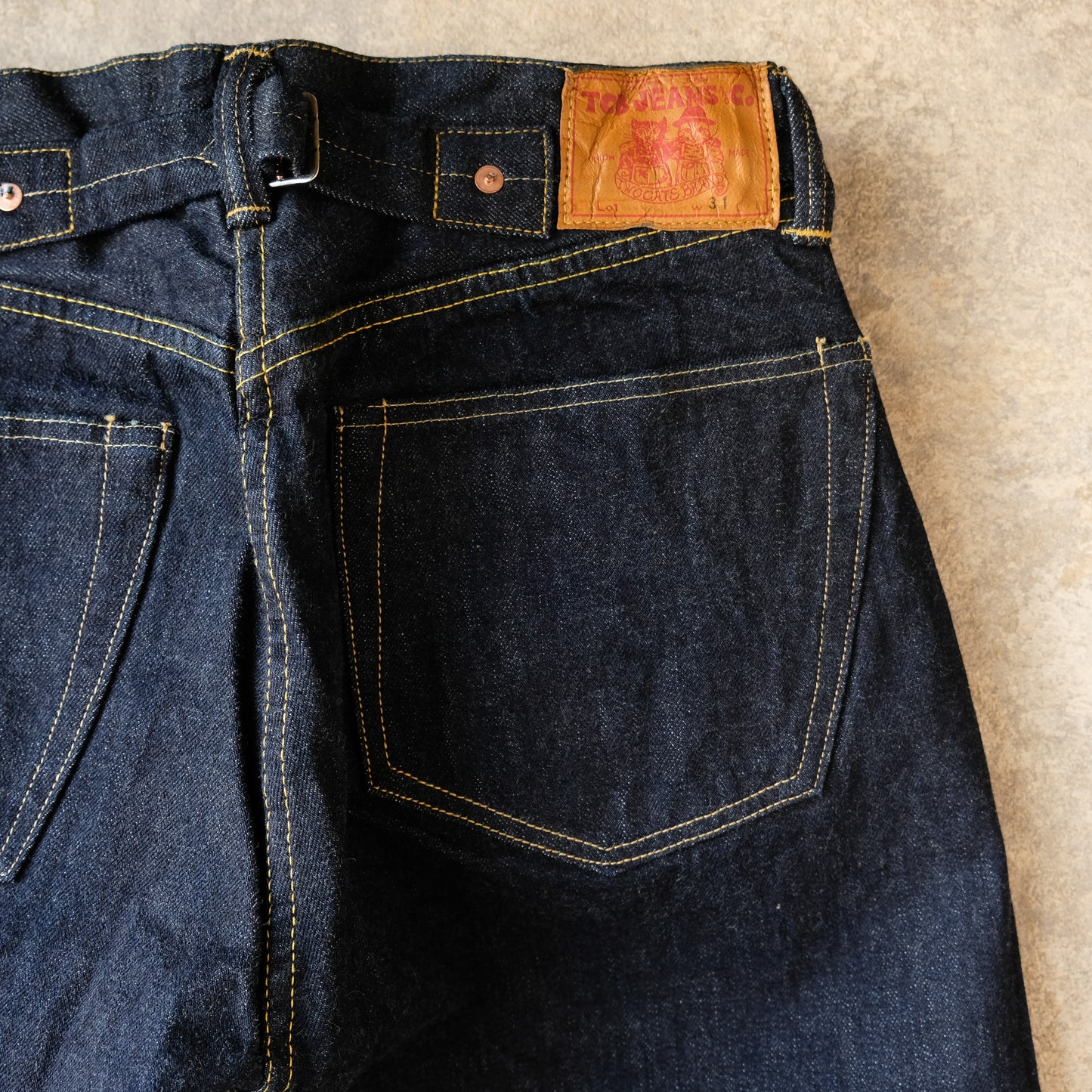 TCB Jeans_30's Jeans C_14.1oz_Indigo tab
