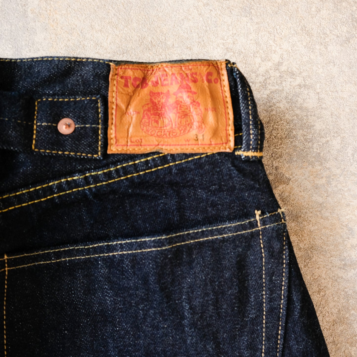 TCB Jeans_30's Jeans C_14.1oz_Indigo tab