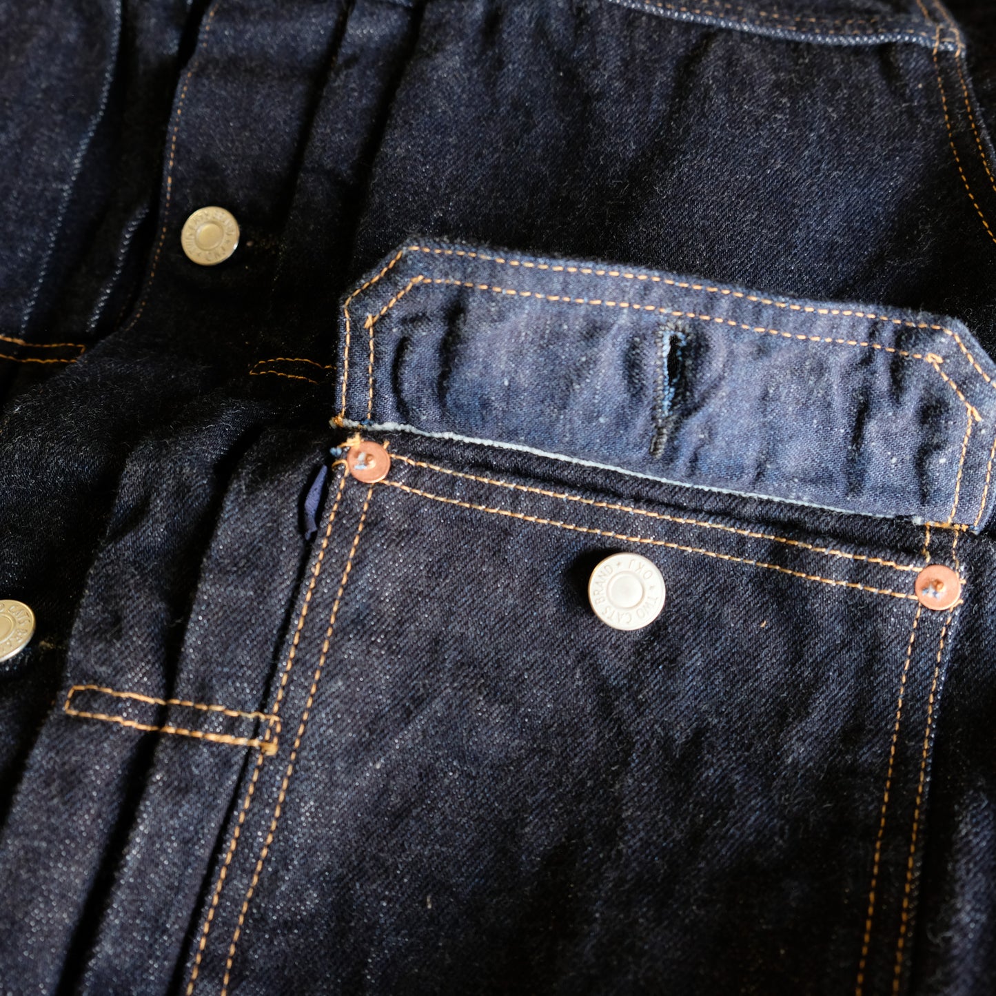 TCB jeans 30's Jacket_Indigo tab