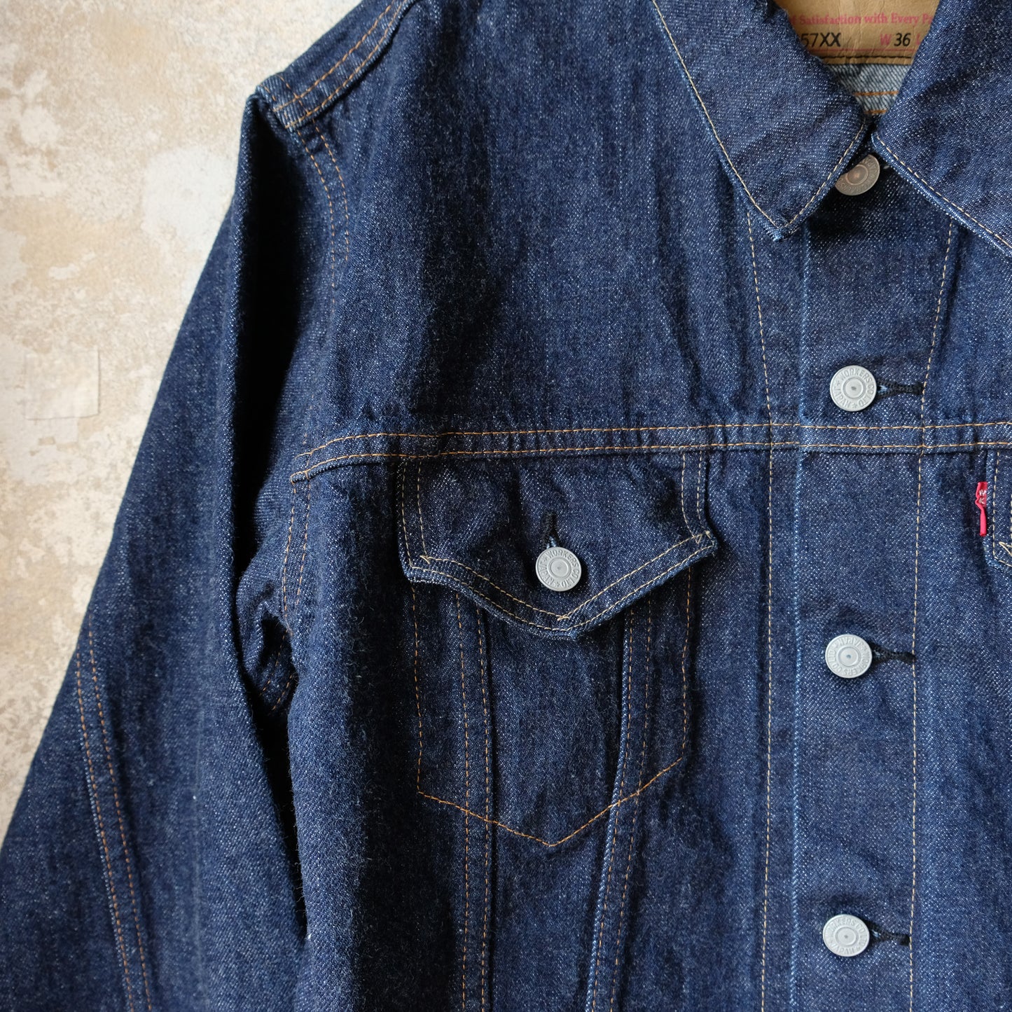 WORKERS_Lot857XX_13.75 oz_Indigo Raw Denim_American Cotton 100%